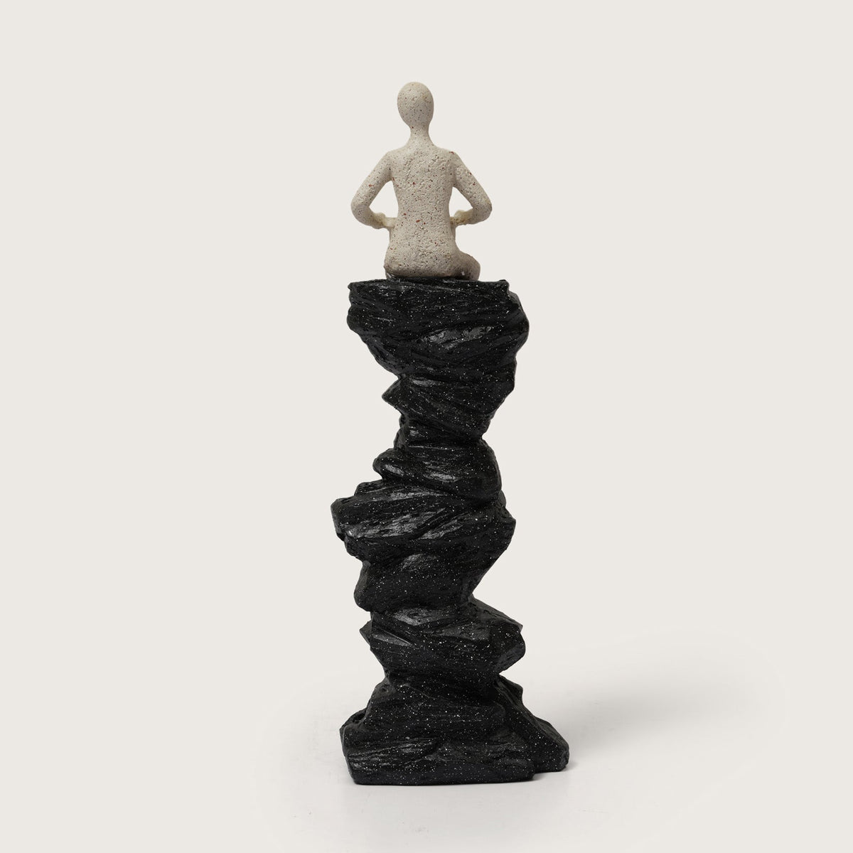 Drummer Figurine on Pillar