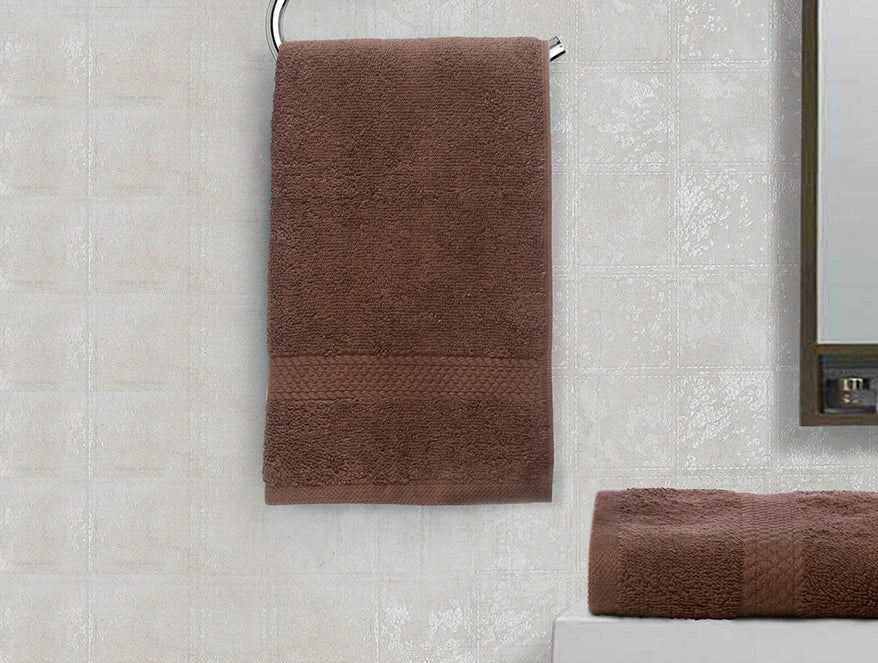 HOME 360 Hand Towel Set of 2, | 40X60 CM | 100% Cotton | Perfect for everyday use | Colorfas
