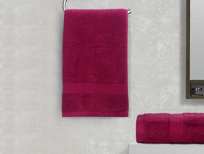 HOME 360 Hand Towel Set of 2, | 40X60 CM | 100% Cotton | Perfect for everyday use | Colorfas