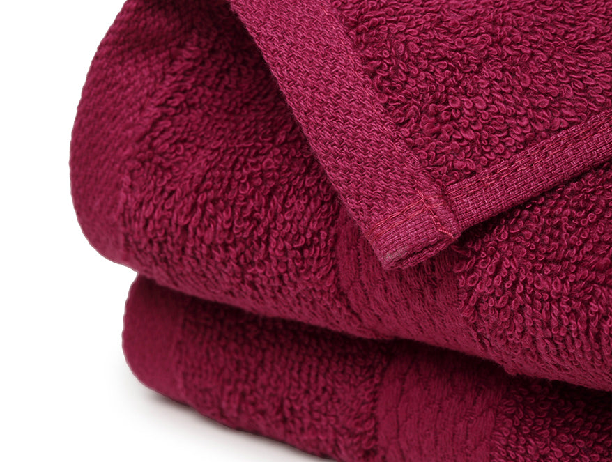 HOME 360 Hand Towel Set of 2, | 40X60 CM | 100% Cotton | Perfect for everyday use | Colorfas