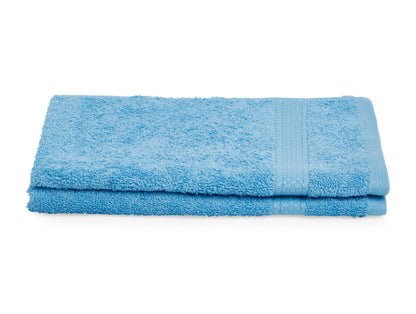 HOME 360 Hand Towel Set of 2, | 40X60 CM | 100% Cotton | Perfect for everyday use | Colorfas