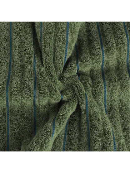 HOME 360 High Loft Ribbed 100% Cotton Hand Towels 40X60 CM | Set of 2 | Texture High Absorbency | Dries Quicker | Perfect for everyday use