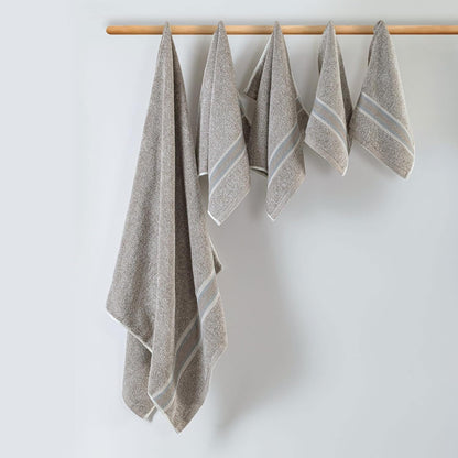 Super-Soft Water & Soil Hand Towel Set of 2|Luxurious Blend of Cotton & Bamboo Fiber Towel for Bathing|40X60 CM
