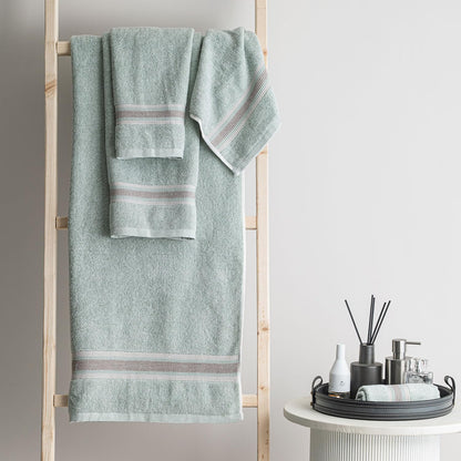 Super-Soft Water & Soil Hand Towel Set of 2|Luxurious Blend of Cotton & Bamboo Fiber Towel for Bathing|40X60 CM