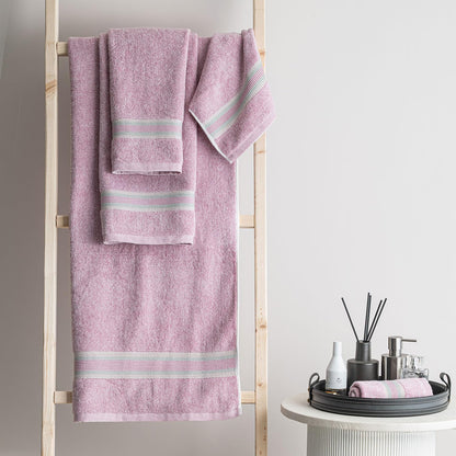 Super-Soft Water & Soil Hand Towel Set of 2|Luxurious Blend of Cotton & Bamboo Fiber Towel for Bathing|40X60 CM