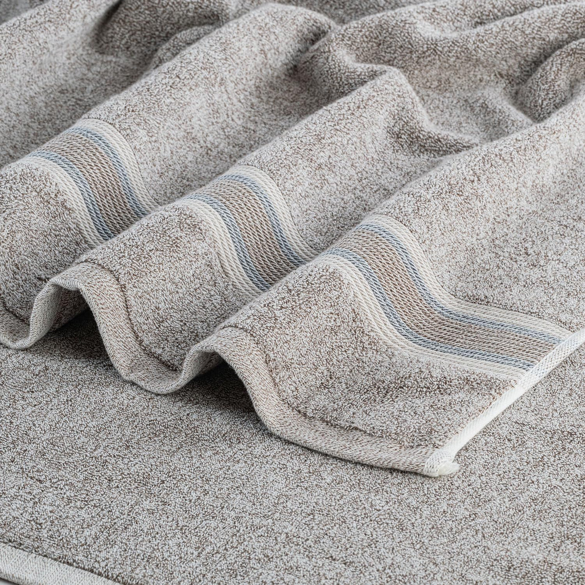 Super-Soft Water & Soil Hand Towel Set of 2|Luxurious Blend of Cotton & Bamboo Fiber Towel for Bathing|40X60 CM