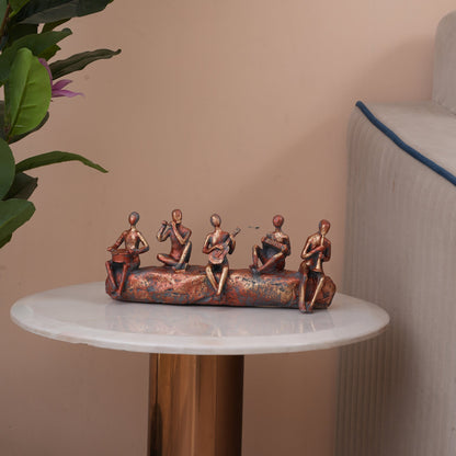 Abstract Miniature Musicians Showpiece