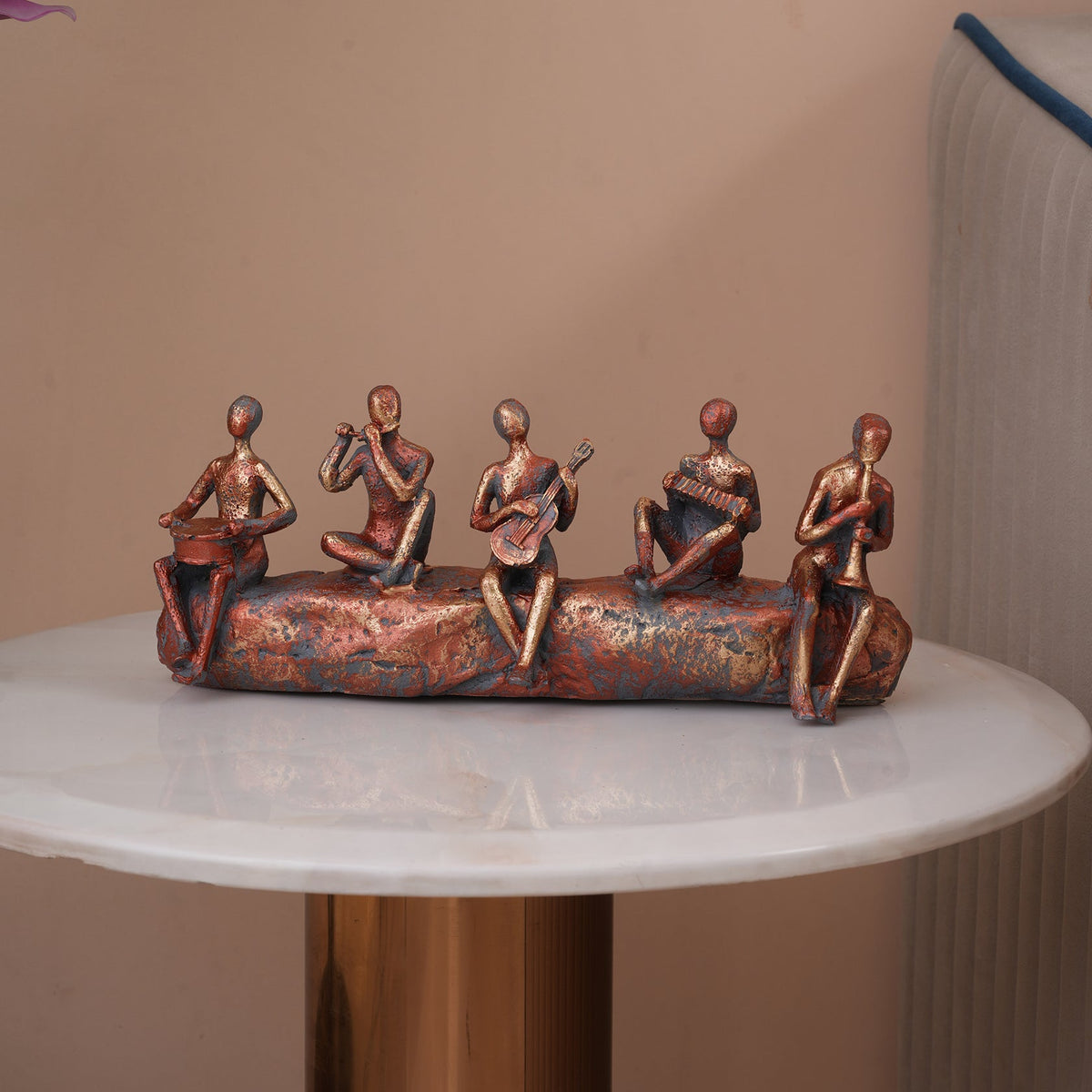 Abstract Miniature Musicians Showpiece