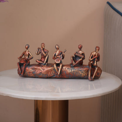 Abstract Miniature Musicians Showpiece