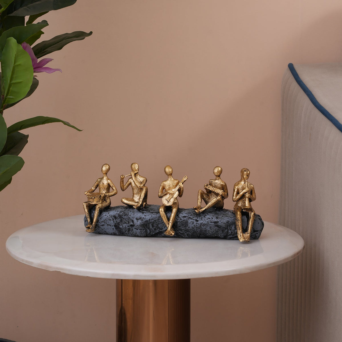 Abstract Miniature Musicians Showpiece