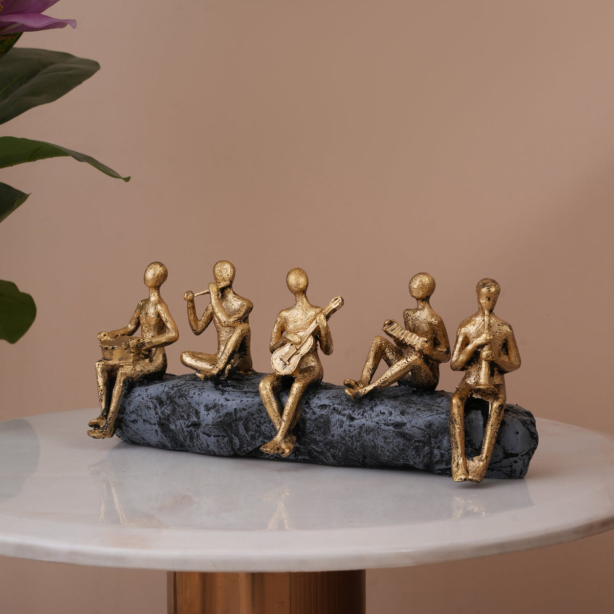 Abstract Miniature Musicians Showpiece