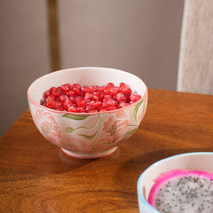 Assorted Floral Ceramic Bowl