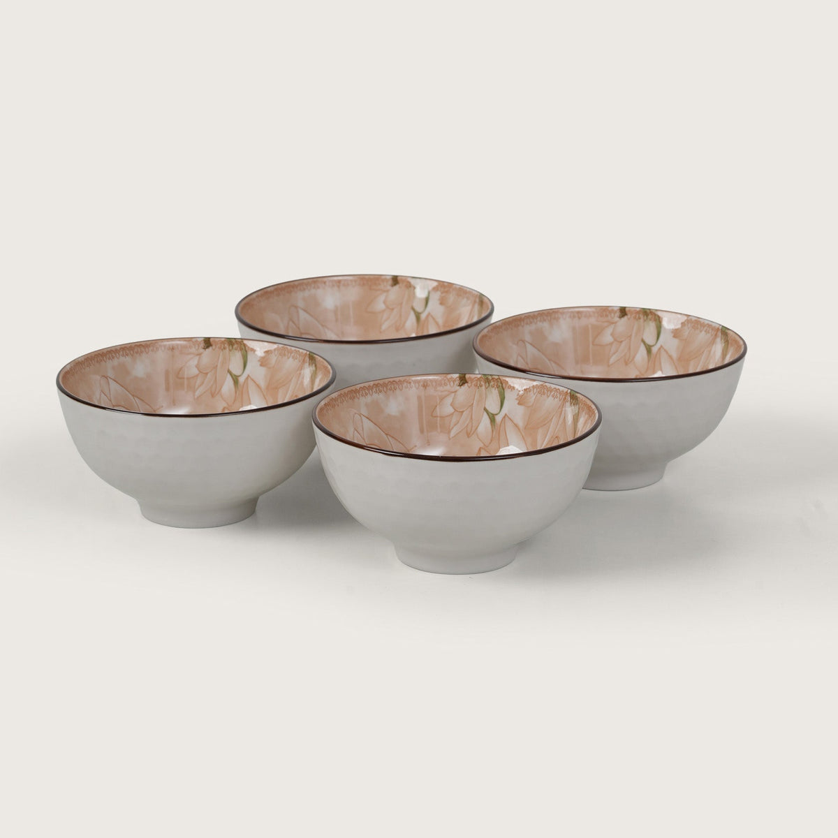 Blossom Lotus Ceramic Bowls