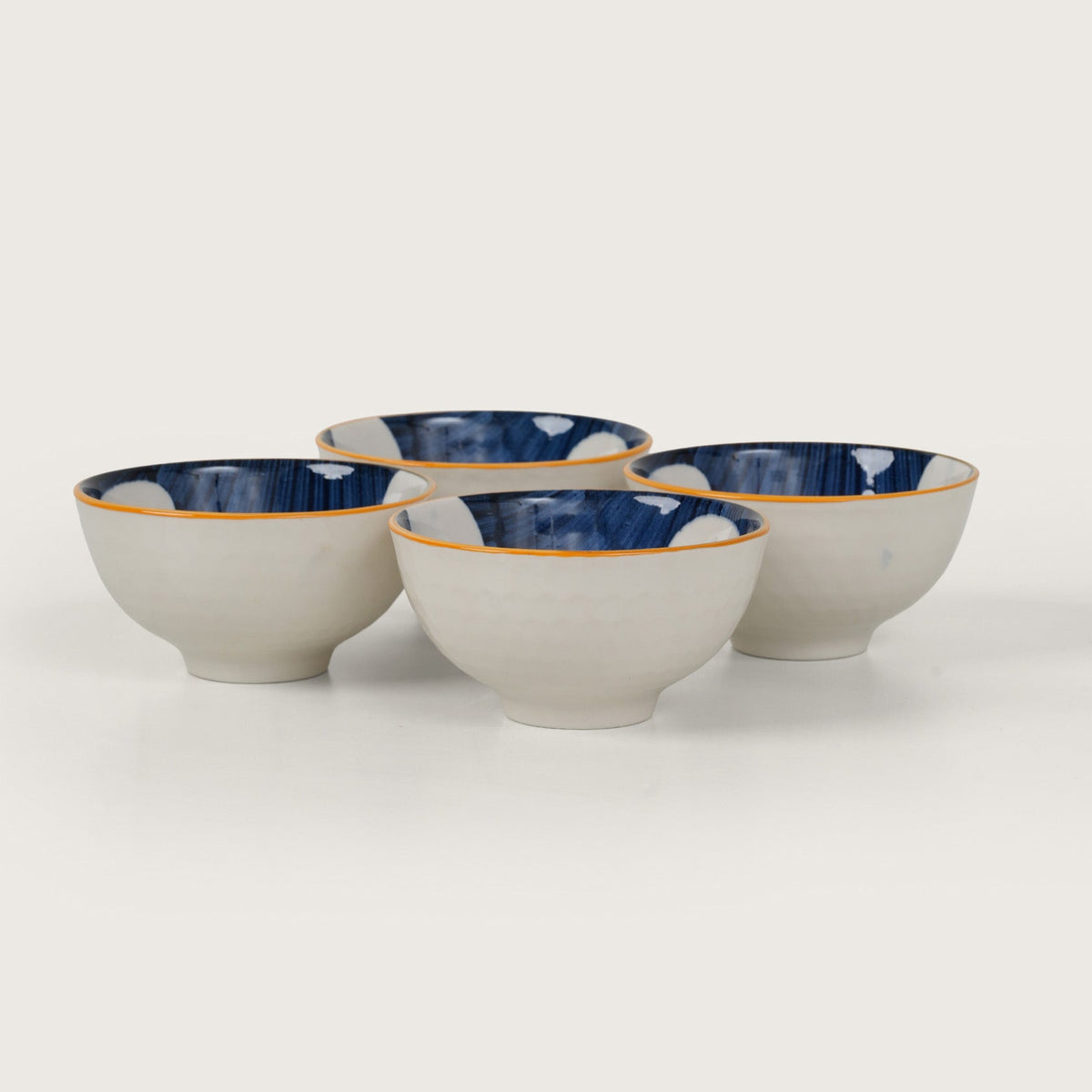 Polka Dot Ceramic Bowls