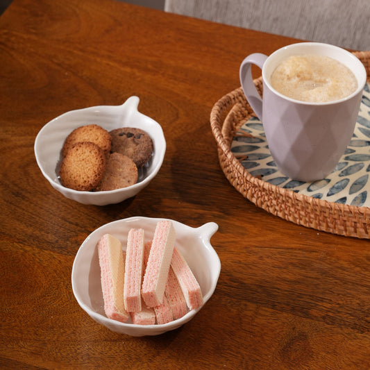 Leaf serving Bowls | 2-Piece Set