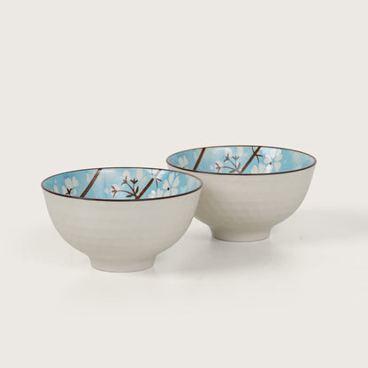 Cherry Blossom Ceramic Bowls