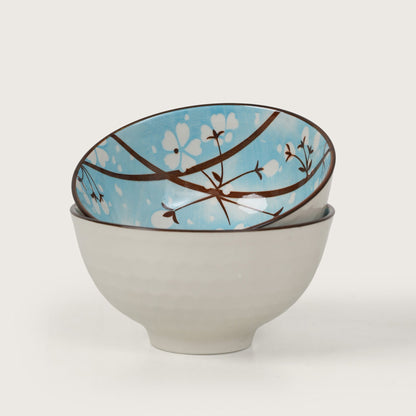 Cherry Blossom Ceramic Bowls