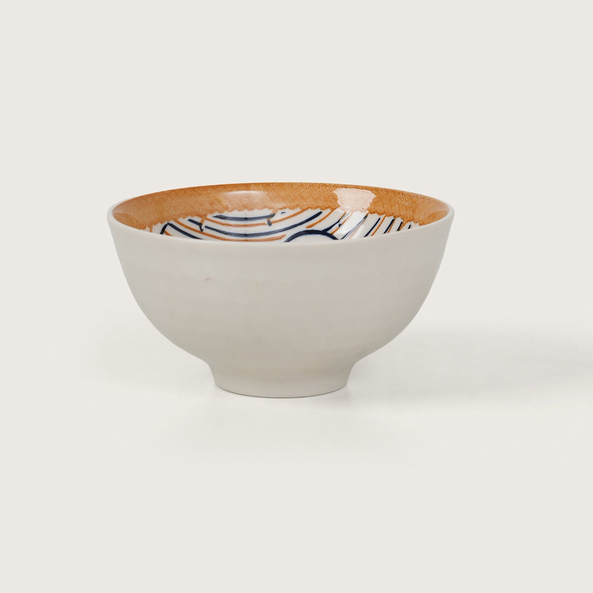 Terracotta Botanical Ceramic Bowls