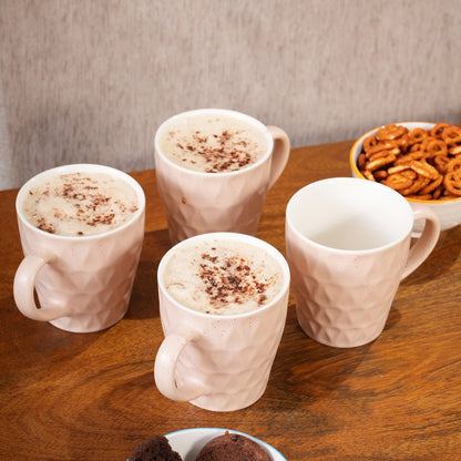 Honeycomb Speckled Ceramic Mug Set