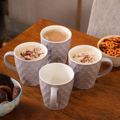 Honeycomb Speckled Ceramic Mug Set