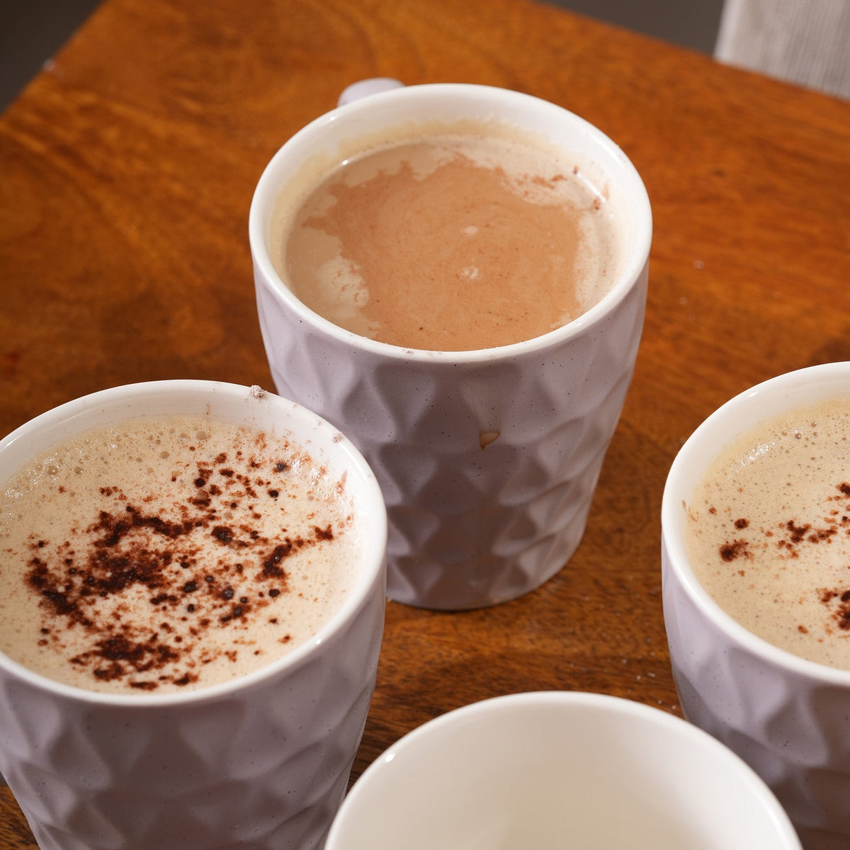 Honeycomb Speckled Ceramic Mug Set