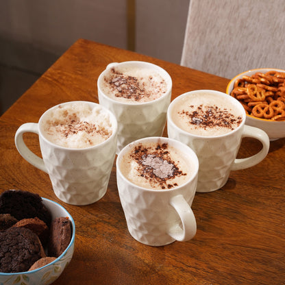 Honeycomb Speckled Ceramic Mug Set