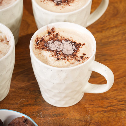 Honeycomb Speckled Ceramic Mug Set