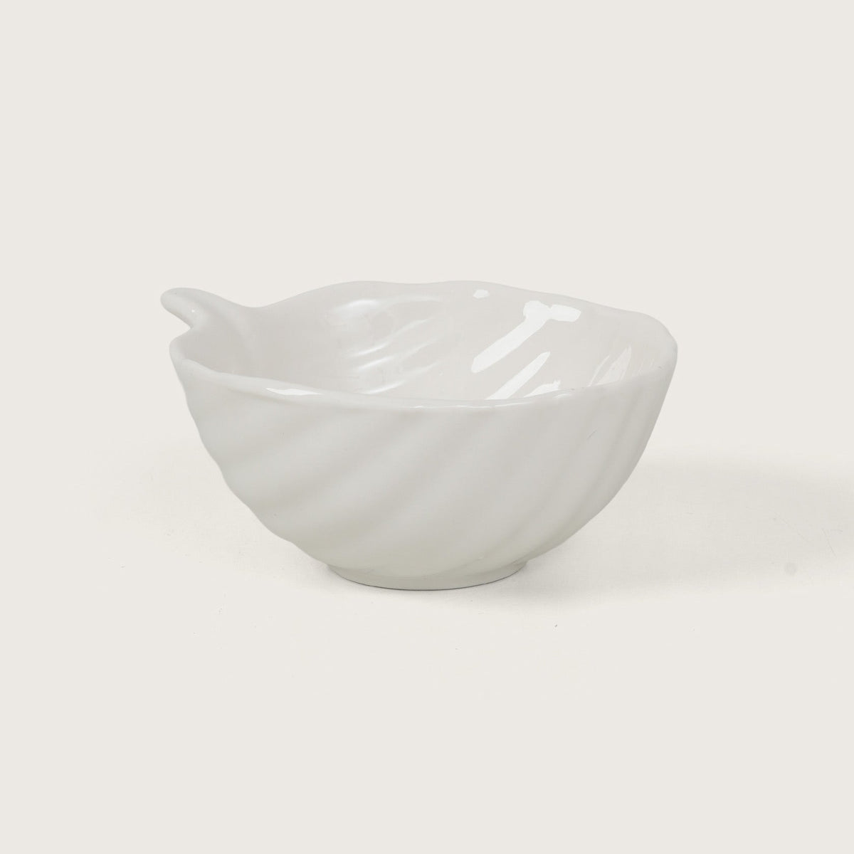 Leaf Dessert Bowls with Spoons