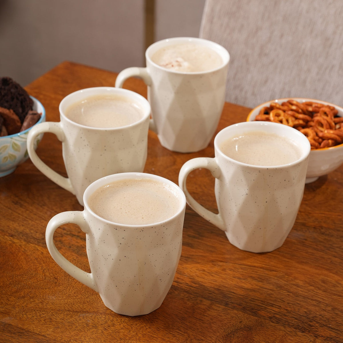 Prism Ceramic Mug Set