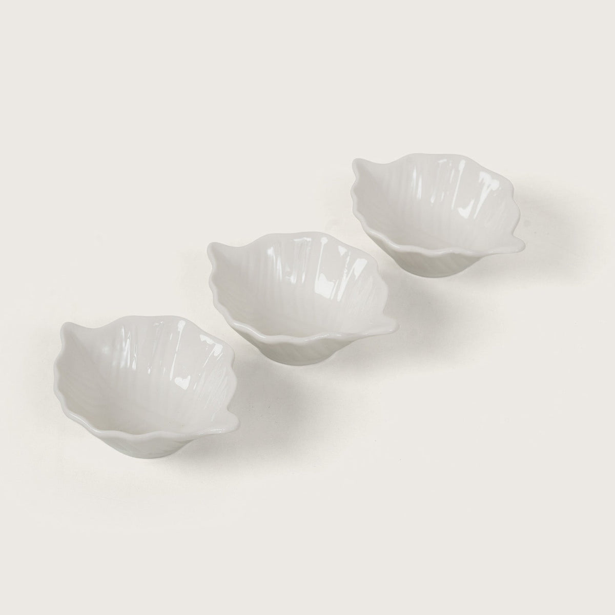 Leaf Dip Bowls | 3-Piece Set