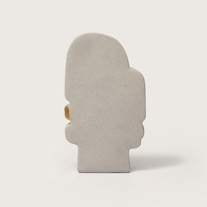 Dual Face Ceramic Vase