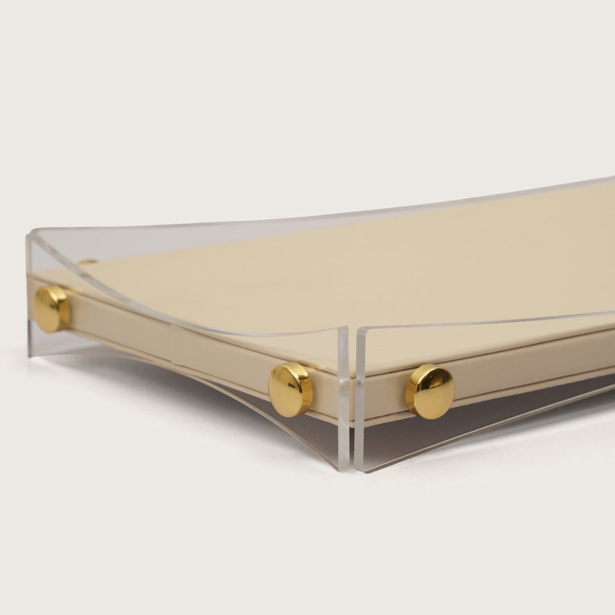 Curved Desk Organizer Tray - Large