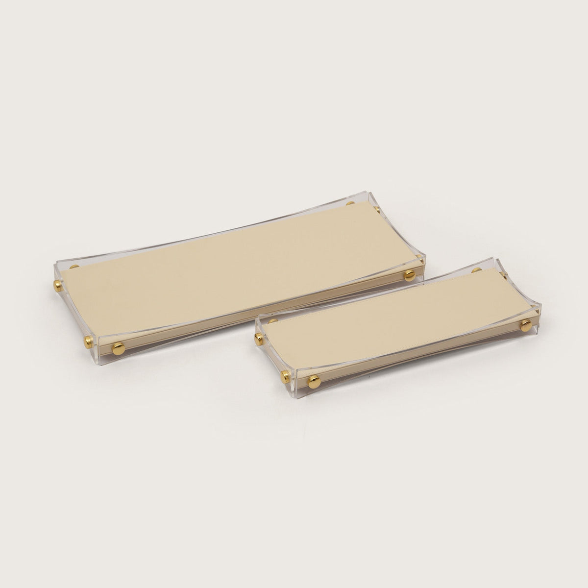 Curved Desk Organizer Tray - Large