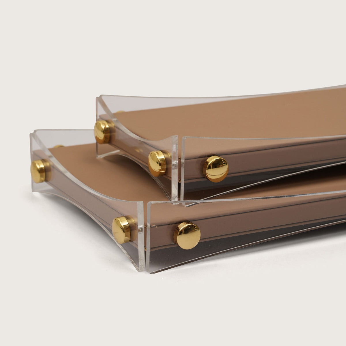 Curved Desk Organizer Tray - Large