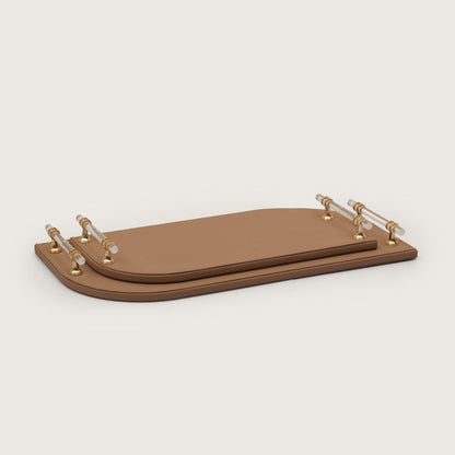 Golden Hour Tray with Handles - Large