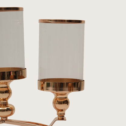 Grand Arch Candle Holder with Polished Base