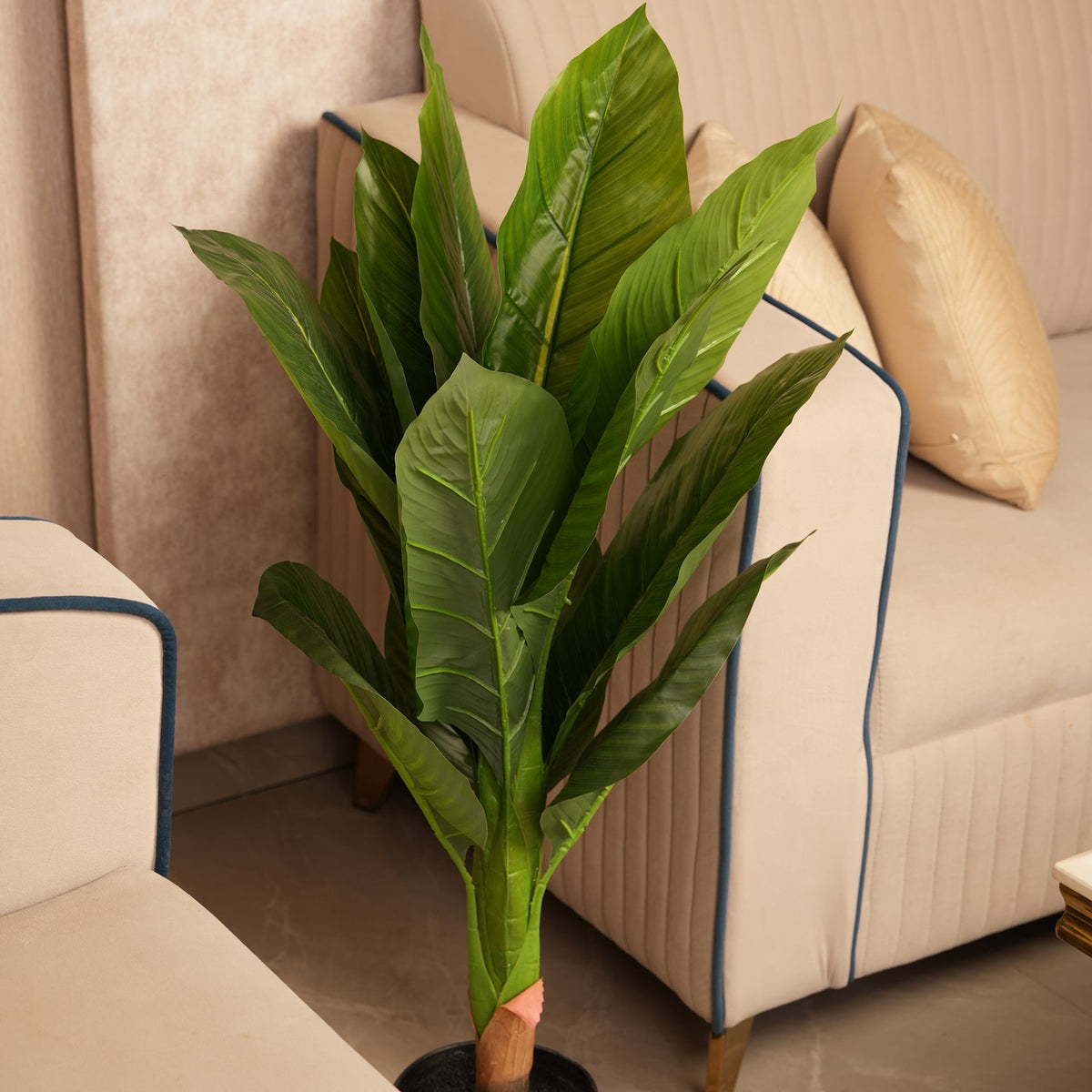Botanical Accent Plant with Tapered Base