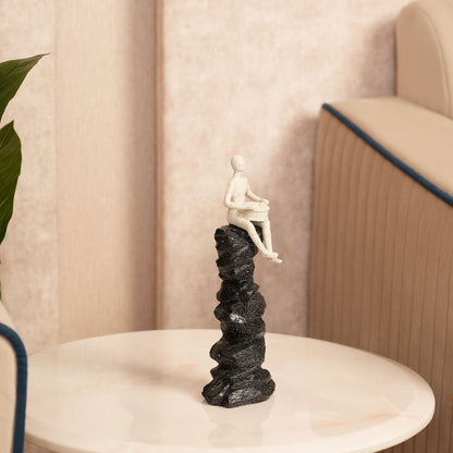 Drummer Figurine on Pillar