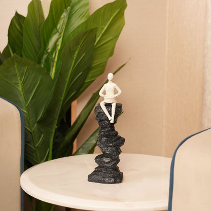 Drummer Figurine on Pillar