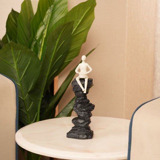 Drummer Figurine on Pillar