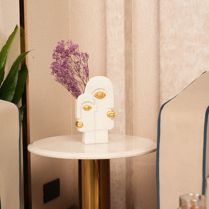 Dual Face Ceramic Vase