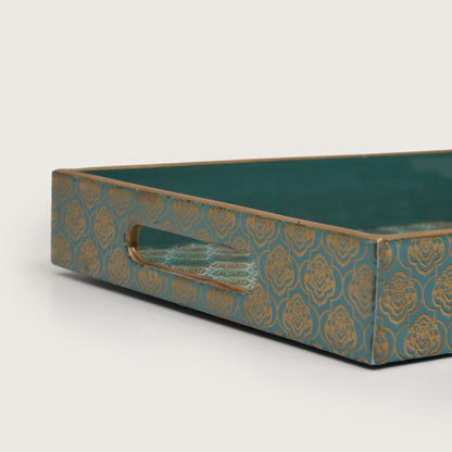 Damask Nesting Serving Trays -  Set of 3