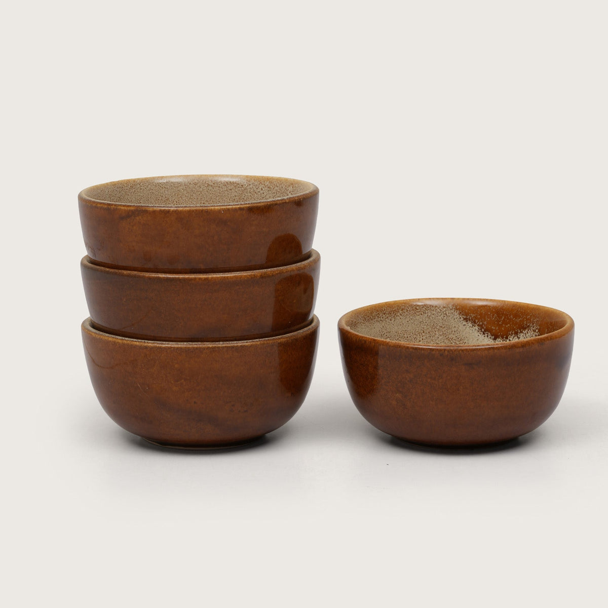 Rustic Earth Dal Bowls: Set of 4