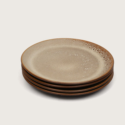 Rustic Earth Dinner Plate: Set of 4