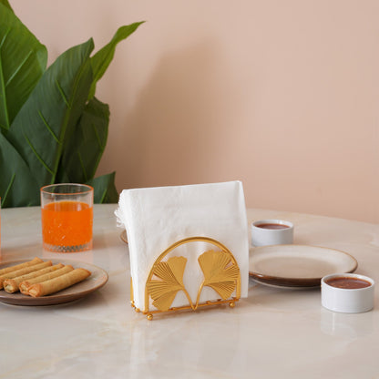 Gingko Leaves Napkin Holder