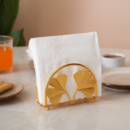 Gingko Leaves Napkin Holder