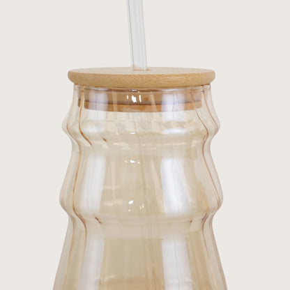 Ripple Tumbler with Lid & Glass Straw
