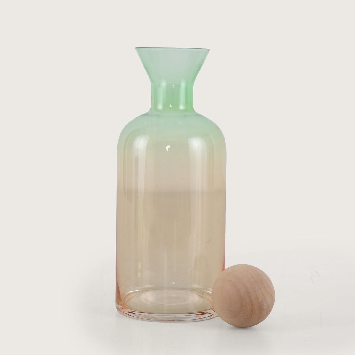 Glass Decanter Set with Tumblers & Lid