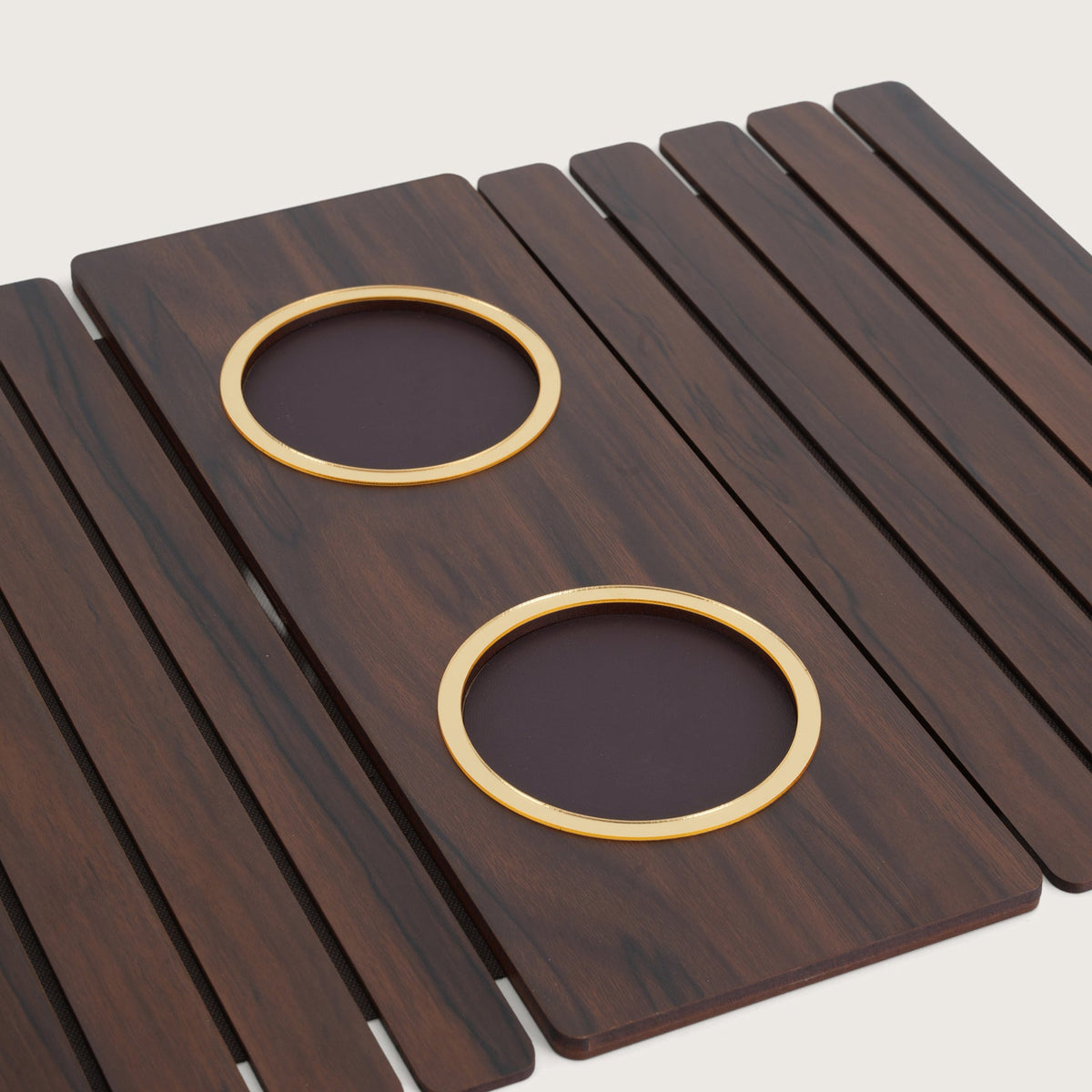 Sofa Armrest Tray with Anti-Slip Center