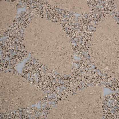 Decorative Leaf Design Placemat Set of 6